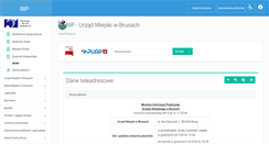 Desktop Screenshot of bip.brusy.pl