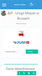 Mobile Screenshot of bip.brusy.pl